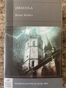 Book cover for Dracula