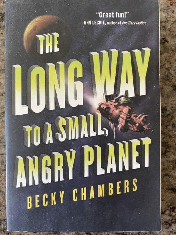 Book cover of The Long Way to a Small Angry Planet