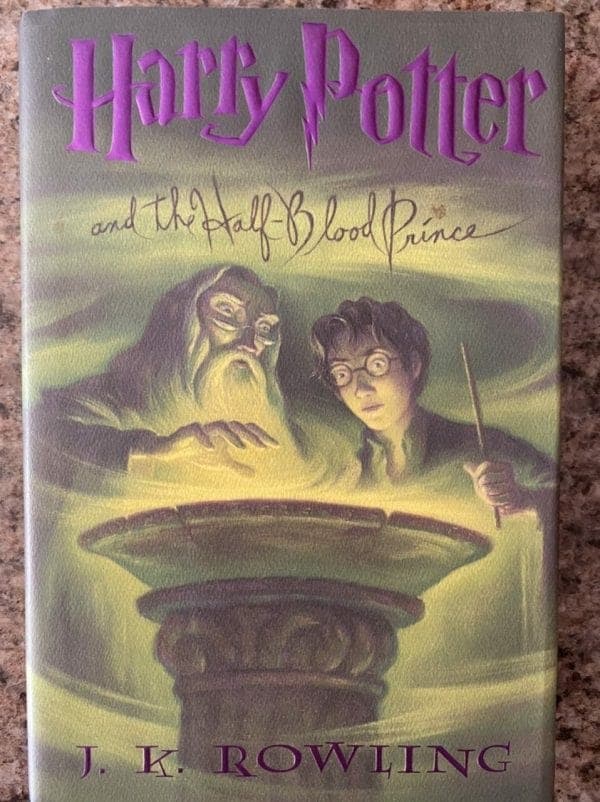 Book cover for Harry Potter and the Half-Blood Prince